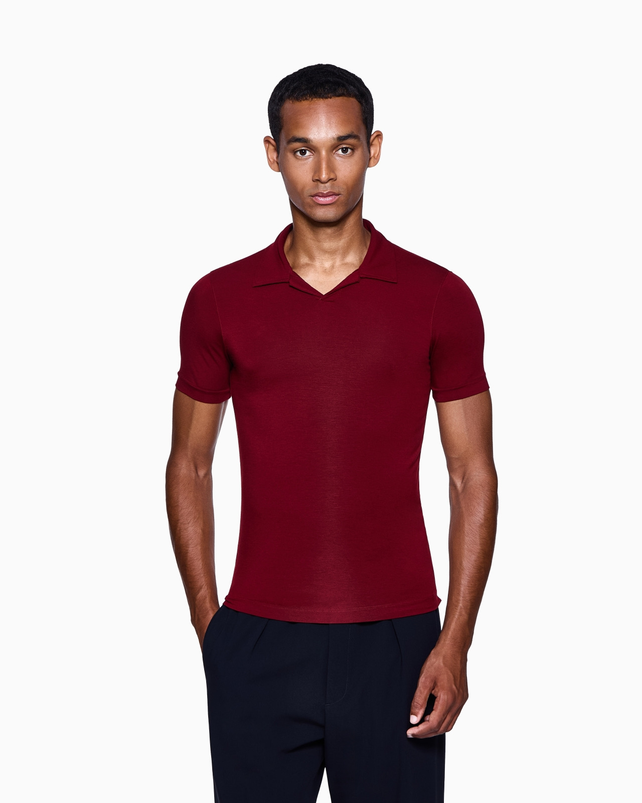 ASV STRETCH VISCOSE JERSEY SHORT-SLEEVED POLO SHIRT - 4