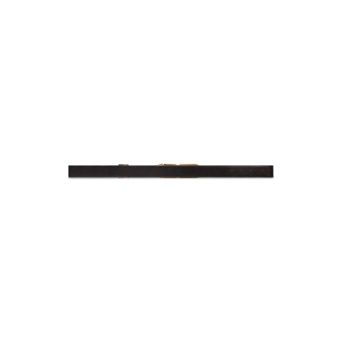 Men's Reversible Bb Monogram Belt 30mm  in Black - 4