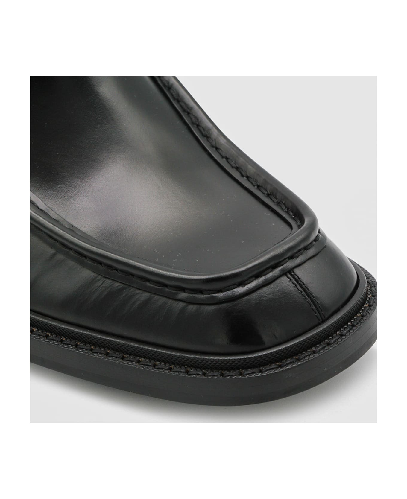 Black Leather Boots - 4
