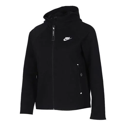 (WMNS) W Nike 운동복 TCH FLC CAPE 검정 BV7566-010로 - 1