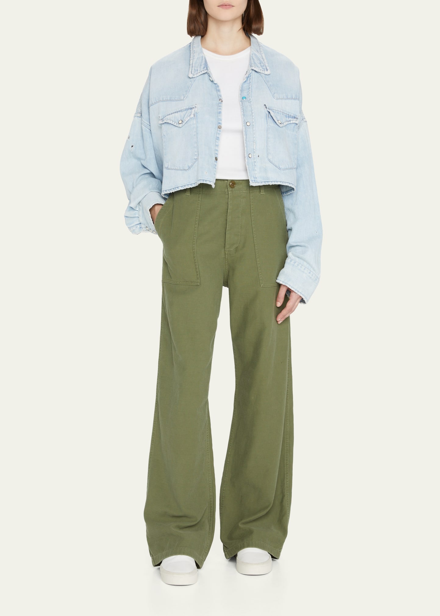 Wide-Leg Utility Pant - 2