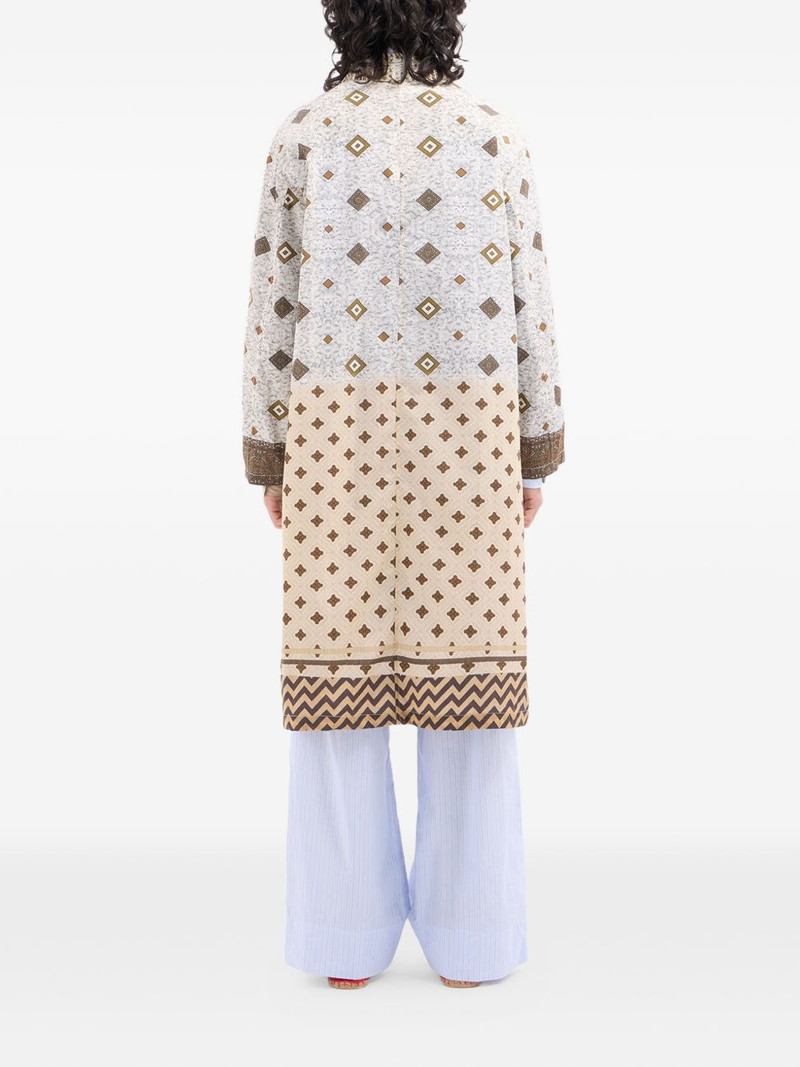Integmosfre geometric-print coat 4