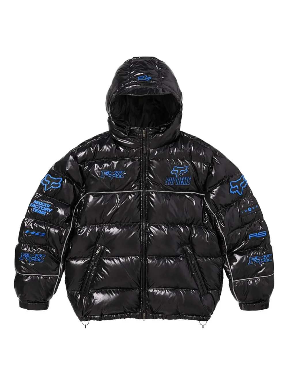 x Fox Racing® logo-patch jacket - 1