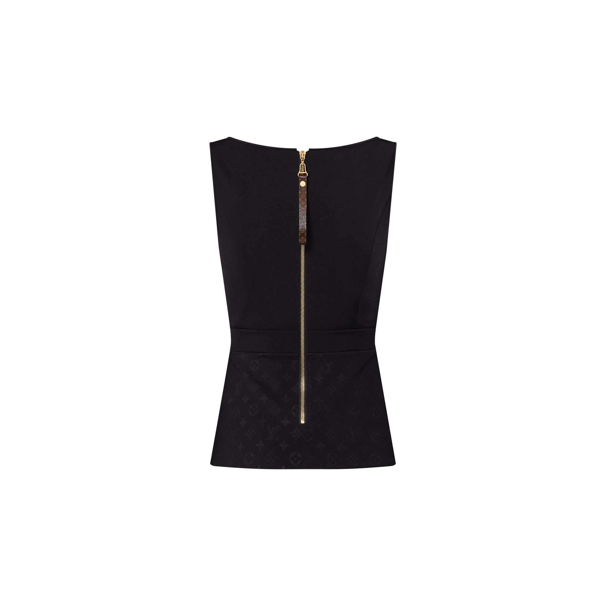 Embossed Monogram Fitted Top - 3