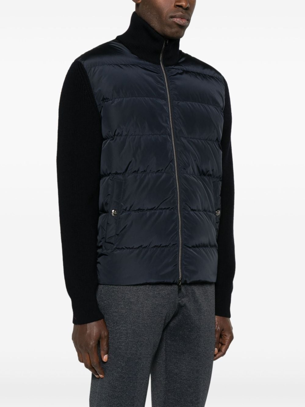 quilted-panels jacket - 3