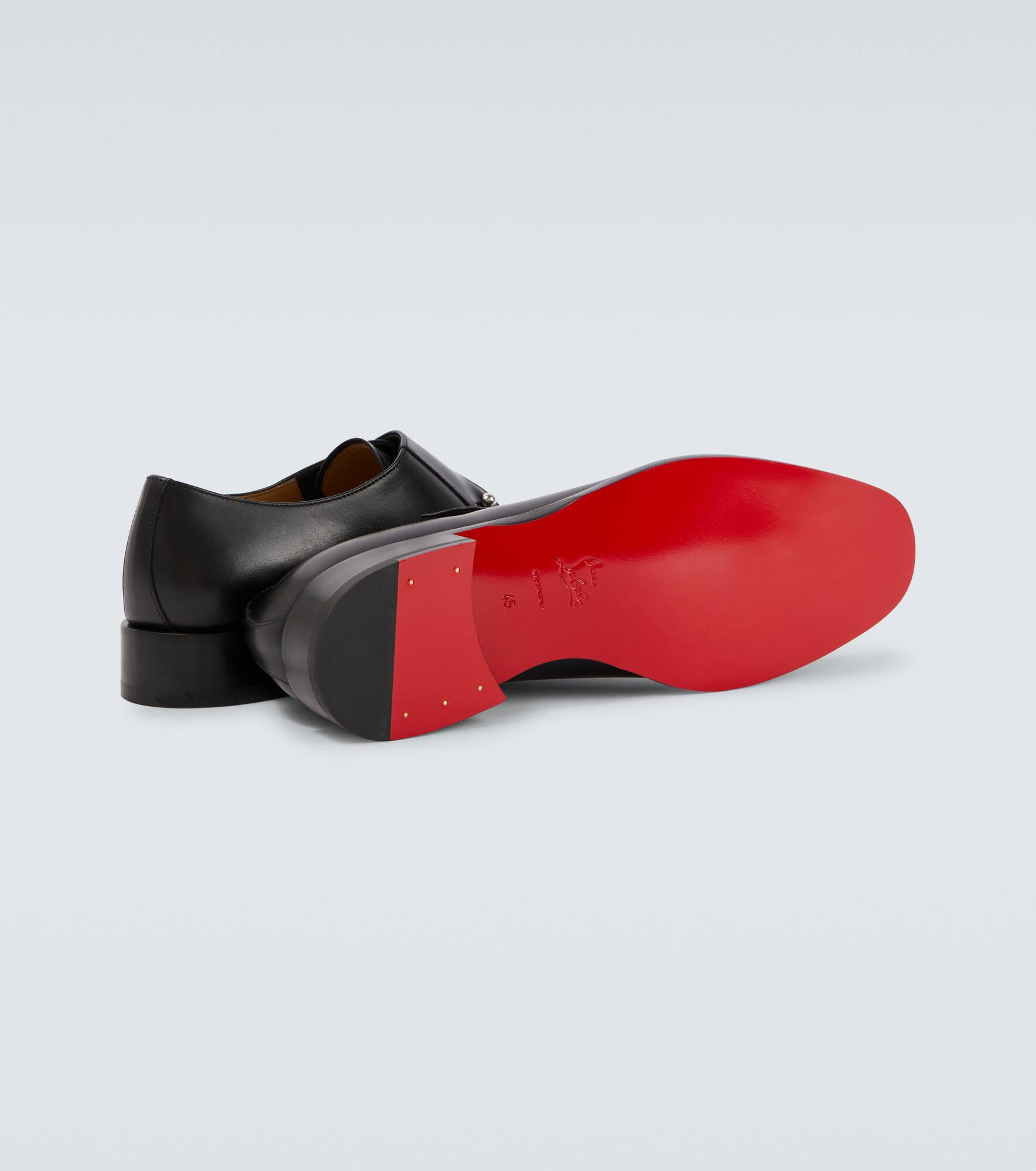 Chambelimonk leather monk strap shoes - 7