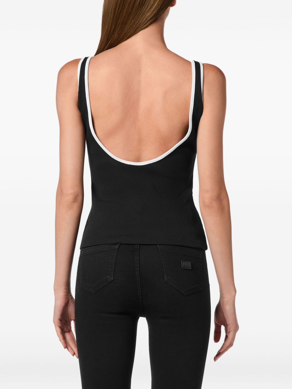 ribbed-knit tank top - 3