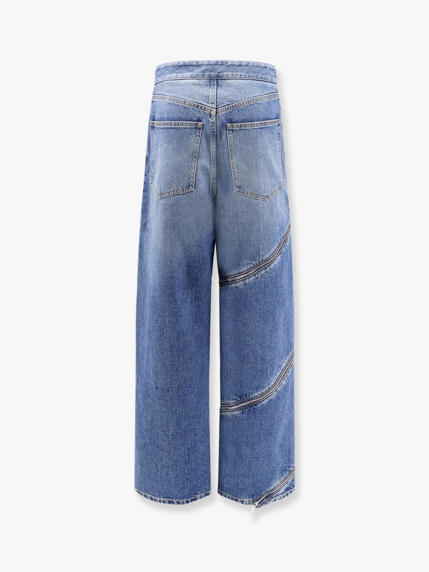 Spiral Stone Washed Jeans - 5