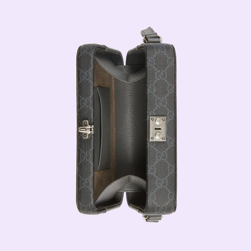 Top handle bag with cut-out Interlocking G 7