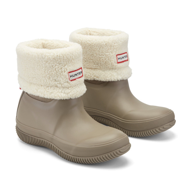 HUNTER Women's Thunor Indoor/Outdoor Insulated Roll Top Waterproof Snow Boots outlook