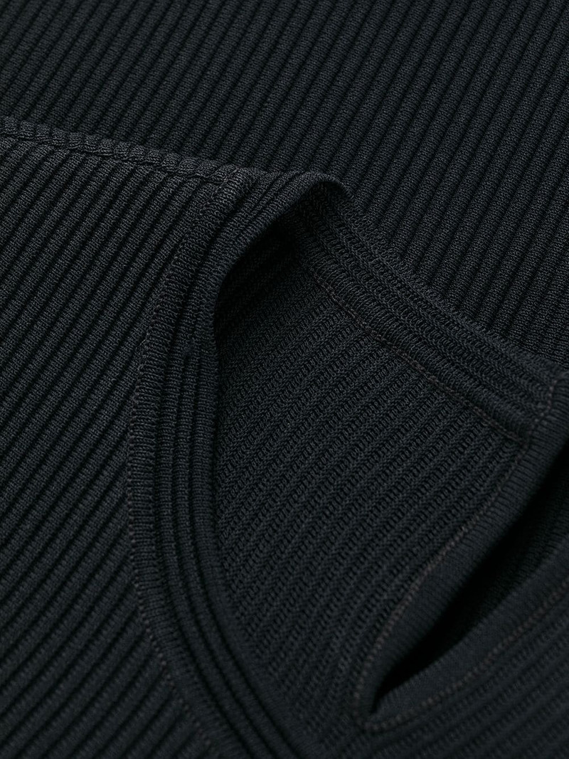 Ottoman knit mini dress 7
