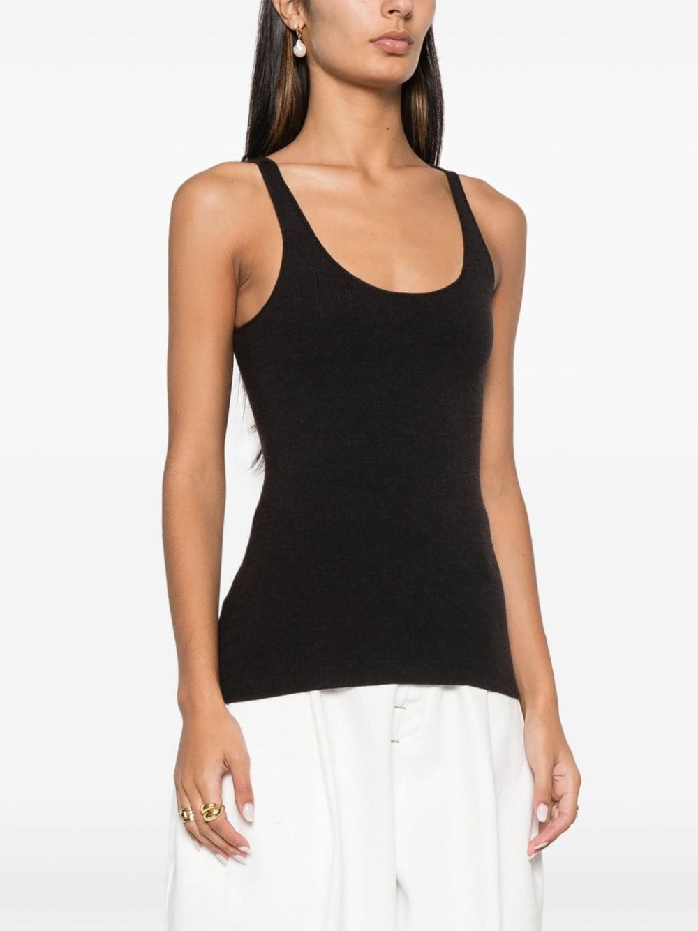 knitted tank top - 3