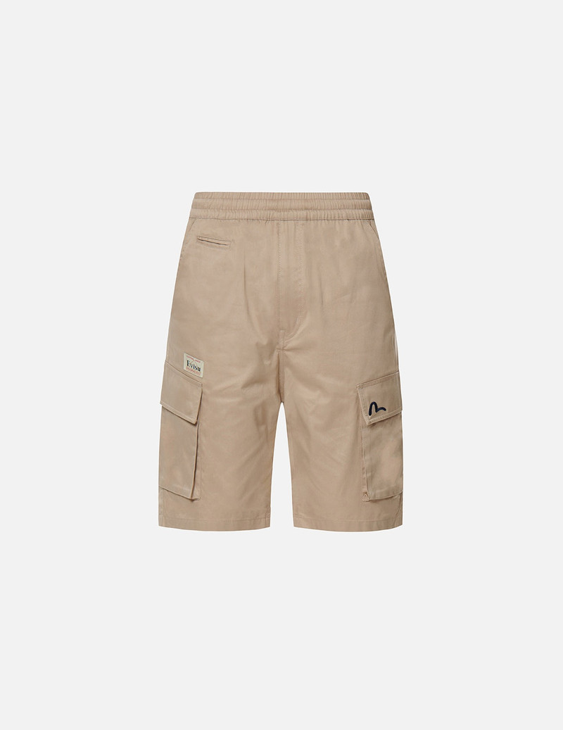 Daruma Label Embroidered Cargo Shorts 1