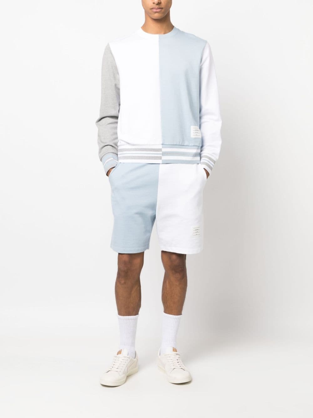 Funmix colour-block shorts - 2