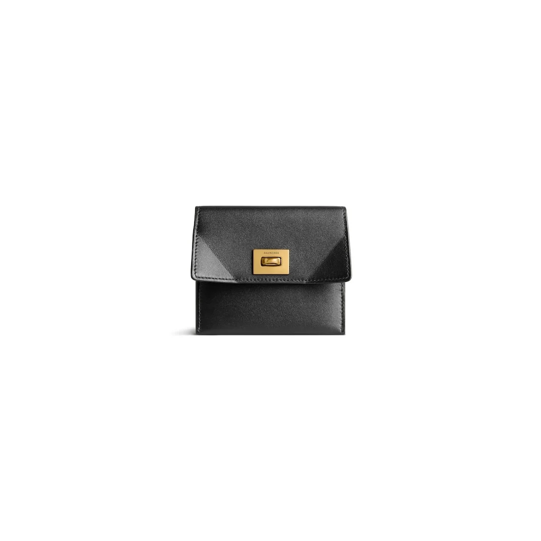 Women's Rodeo Card Holder With Flap in Black - 1