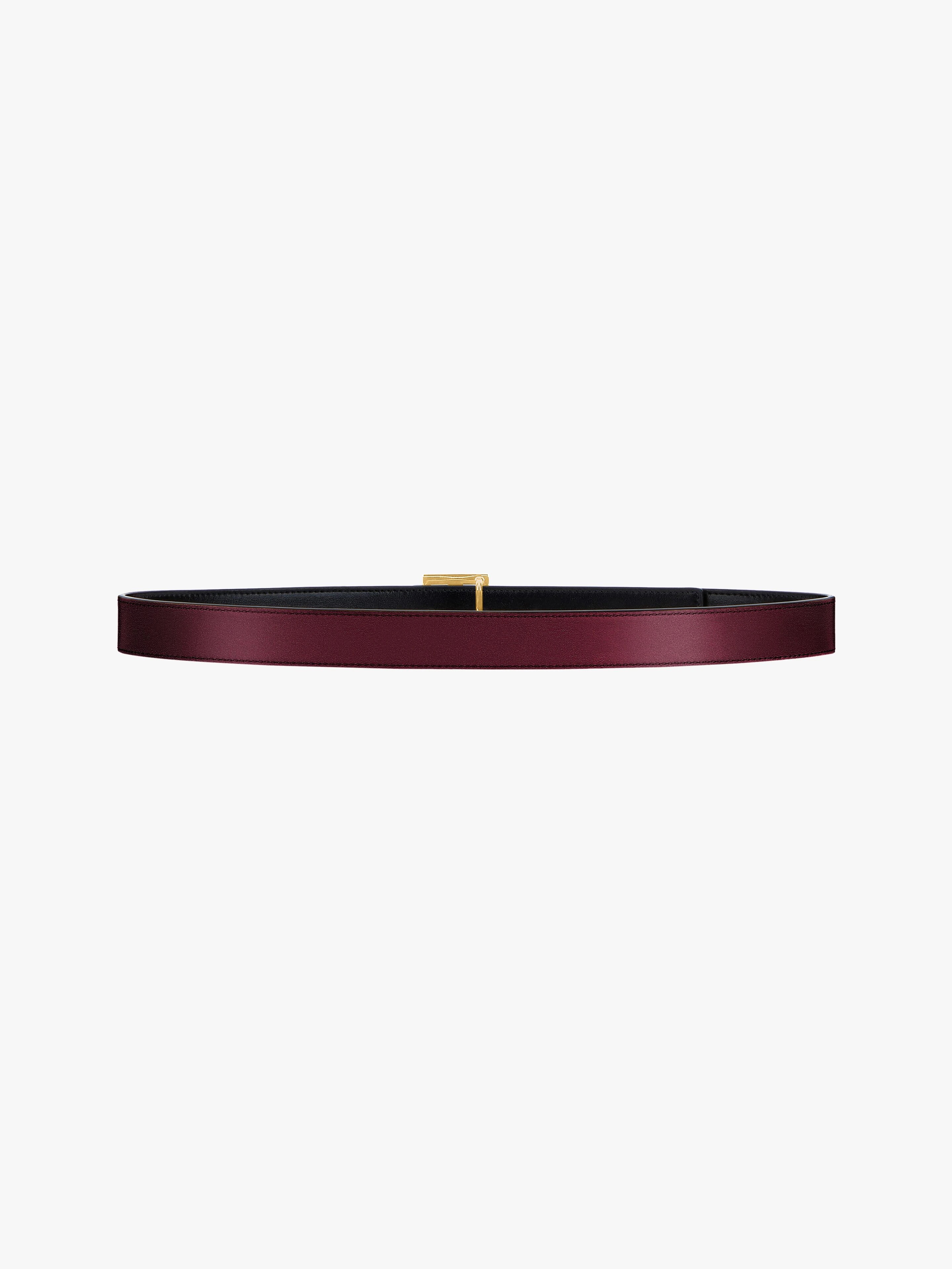 4G REVERSIBLE BELT IN LEATHER - 2
