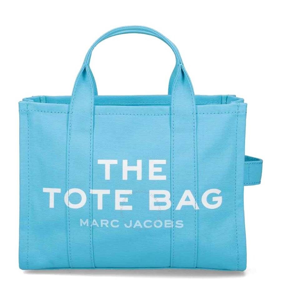 Marc Jacobs The Medium Canvas Tote Bag - Aqua - 1