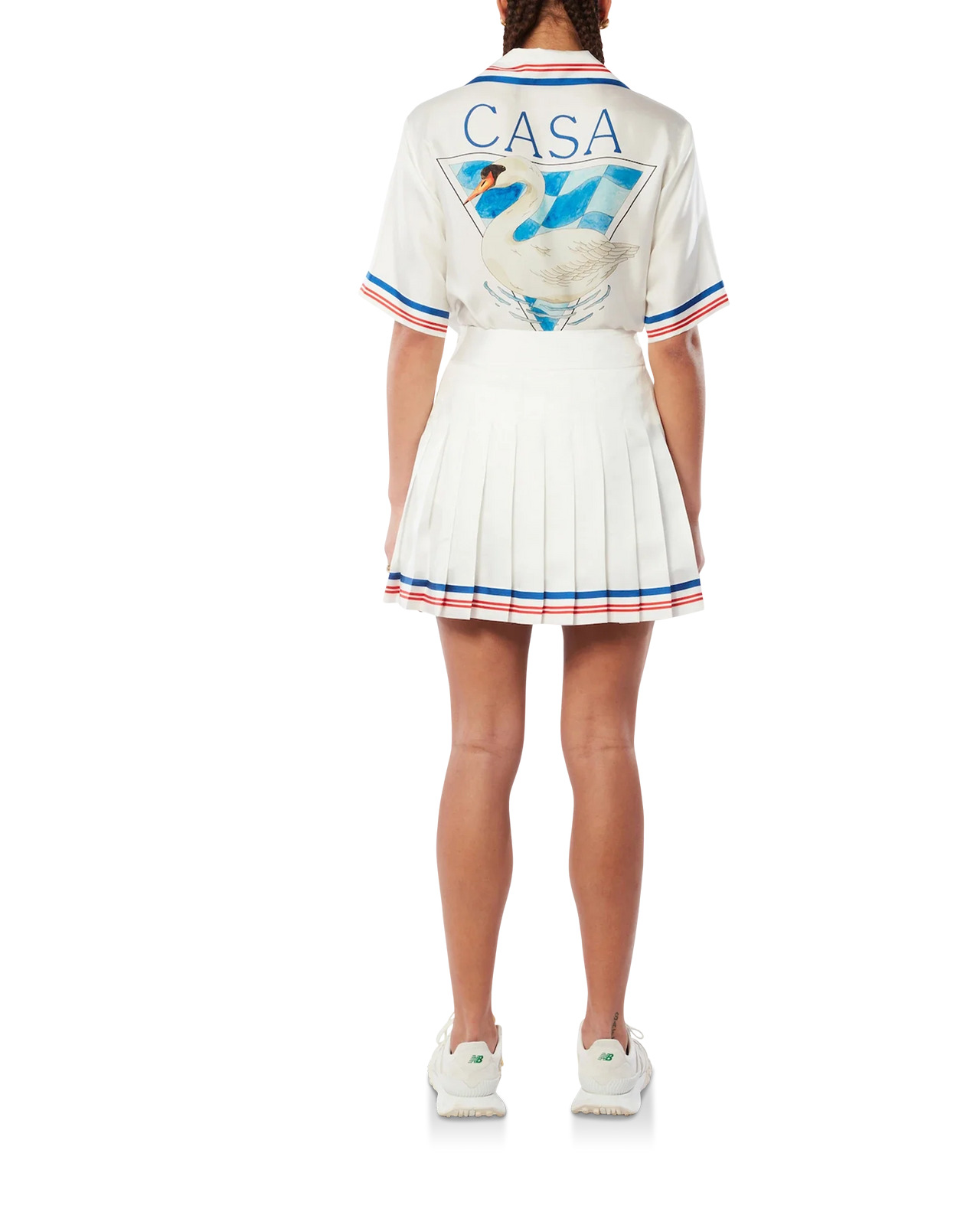 Par Avion Printed Tennis Skirt - 3