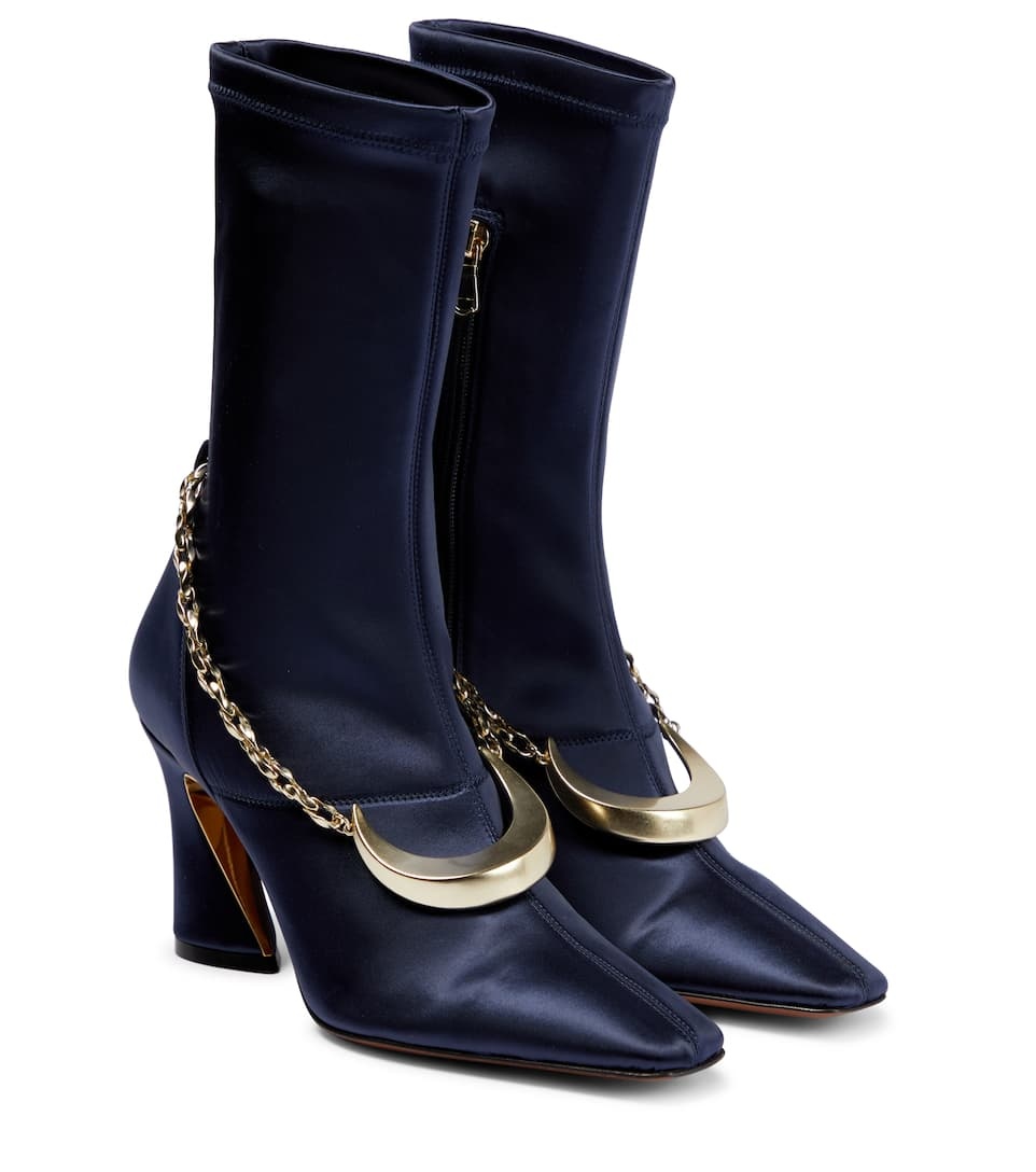 Embellished ankle boots - 1