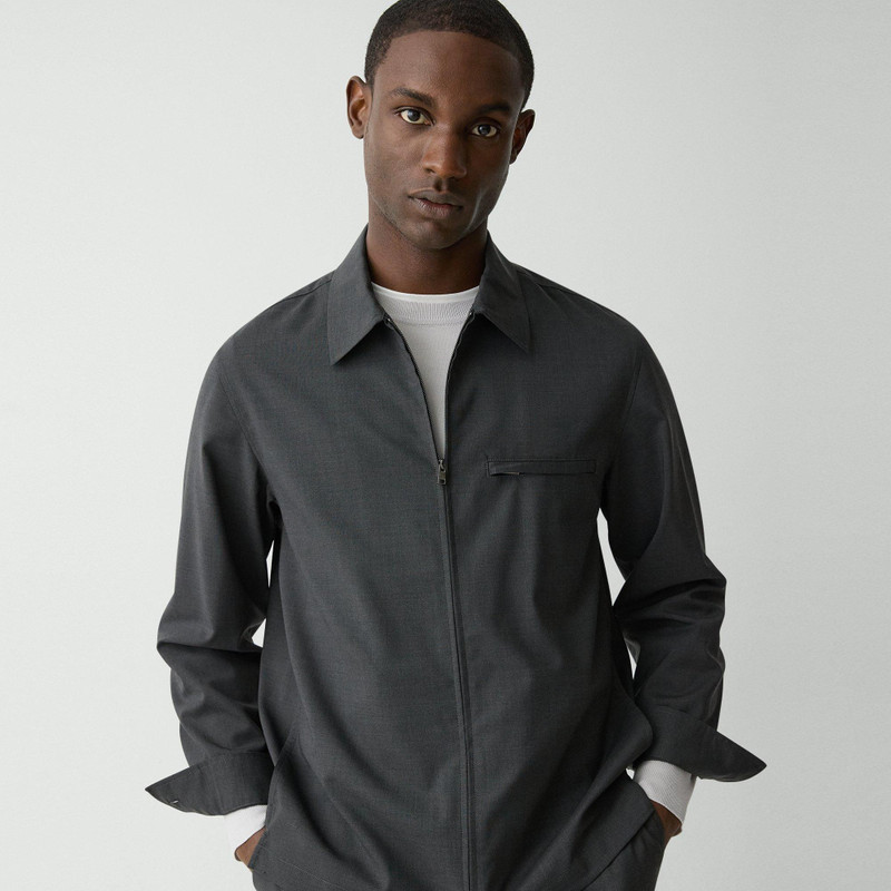Shirt Jacket in Motion Wool 5