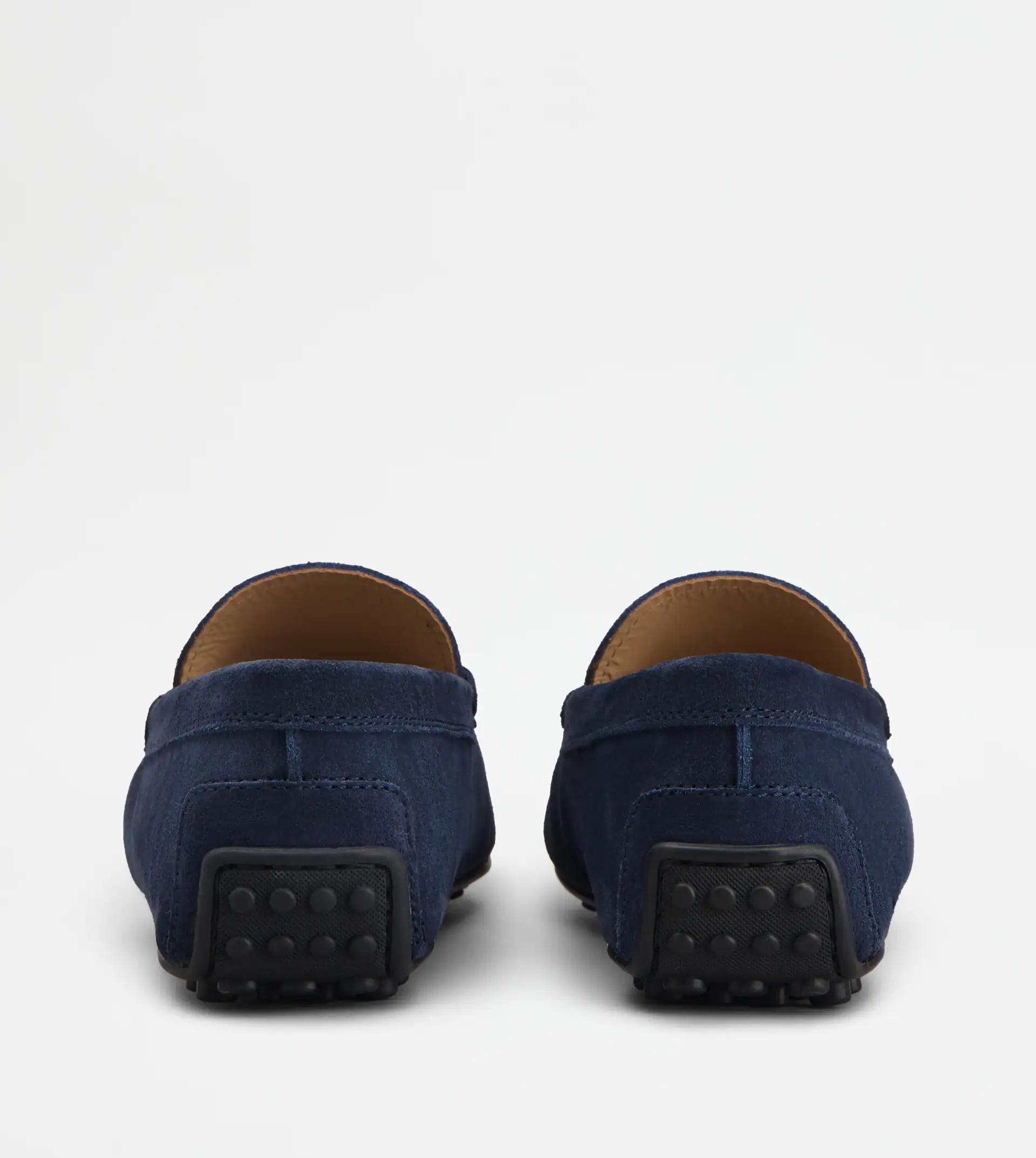 CITY GOMMINO DRIVING SHOES IN SUEDE - BLUE - 3
