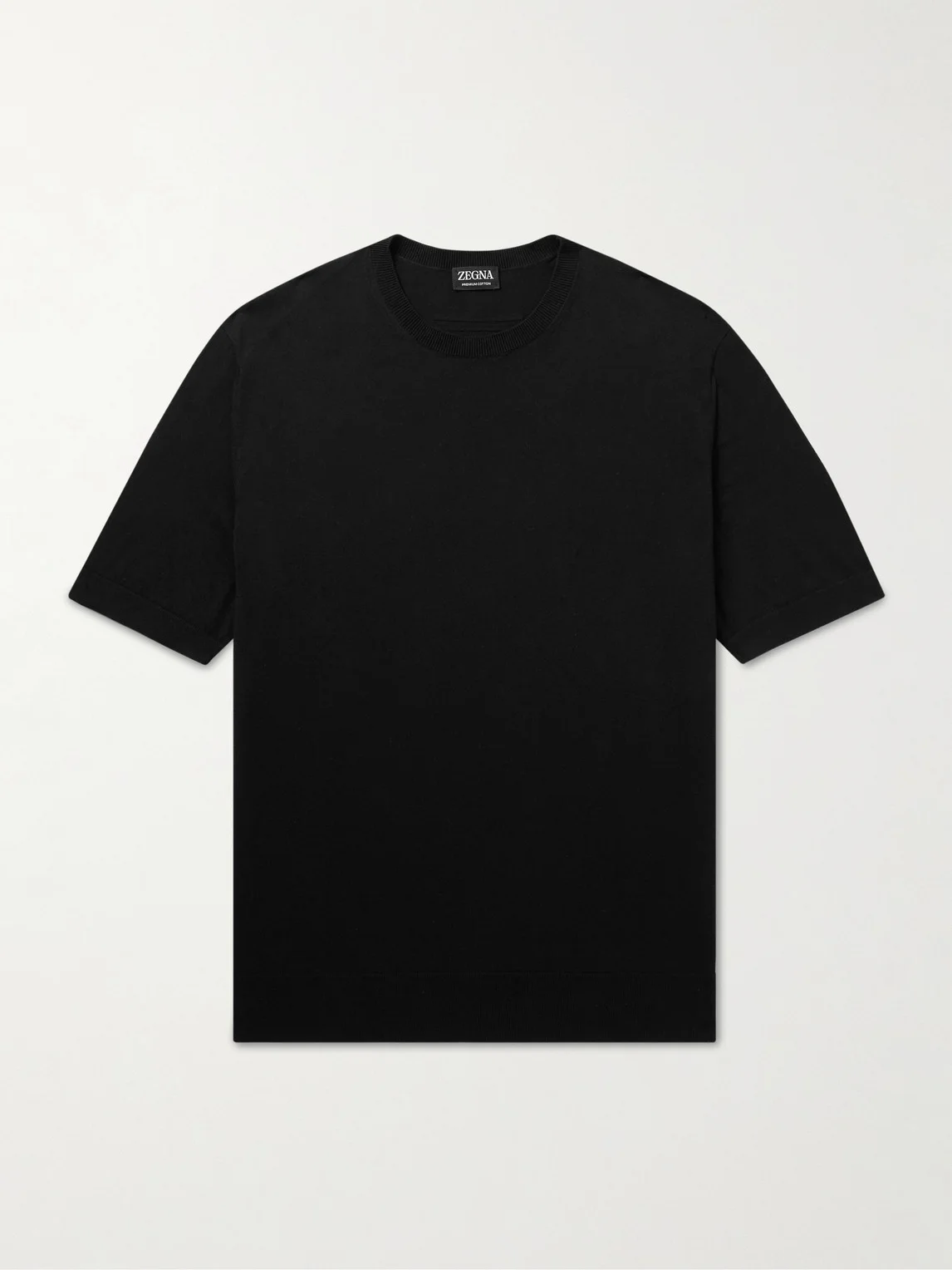 Slim-Fit Cotton T-Shirt - 1