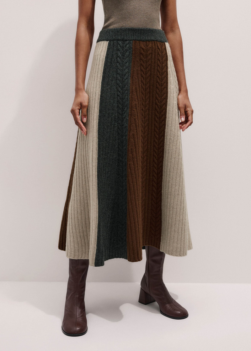 Cable Maxi Skirt 1