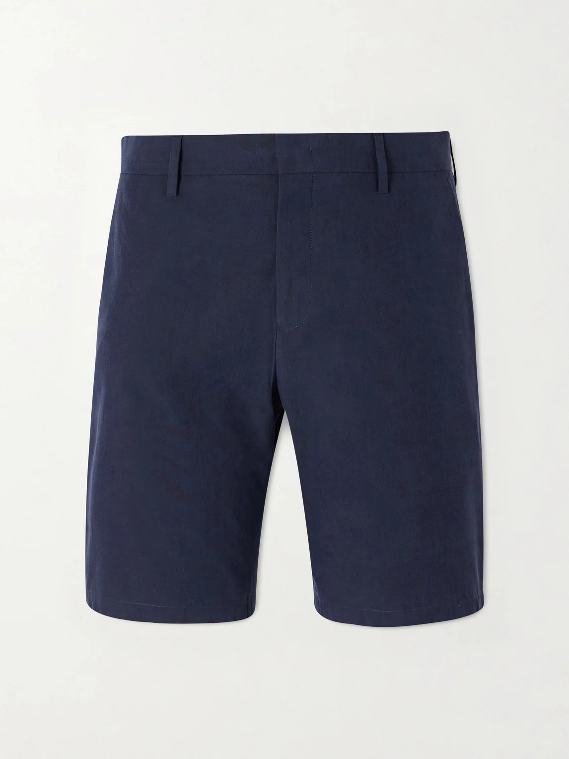 Straight-Leg Cotton and Lyocell-Blend Shorts - 1