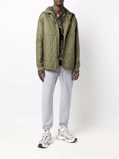 adidas recycled polyester quilted coat outlook