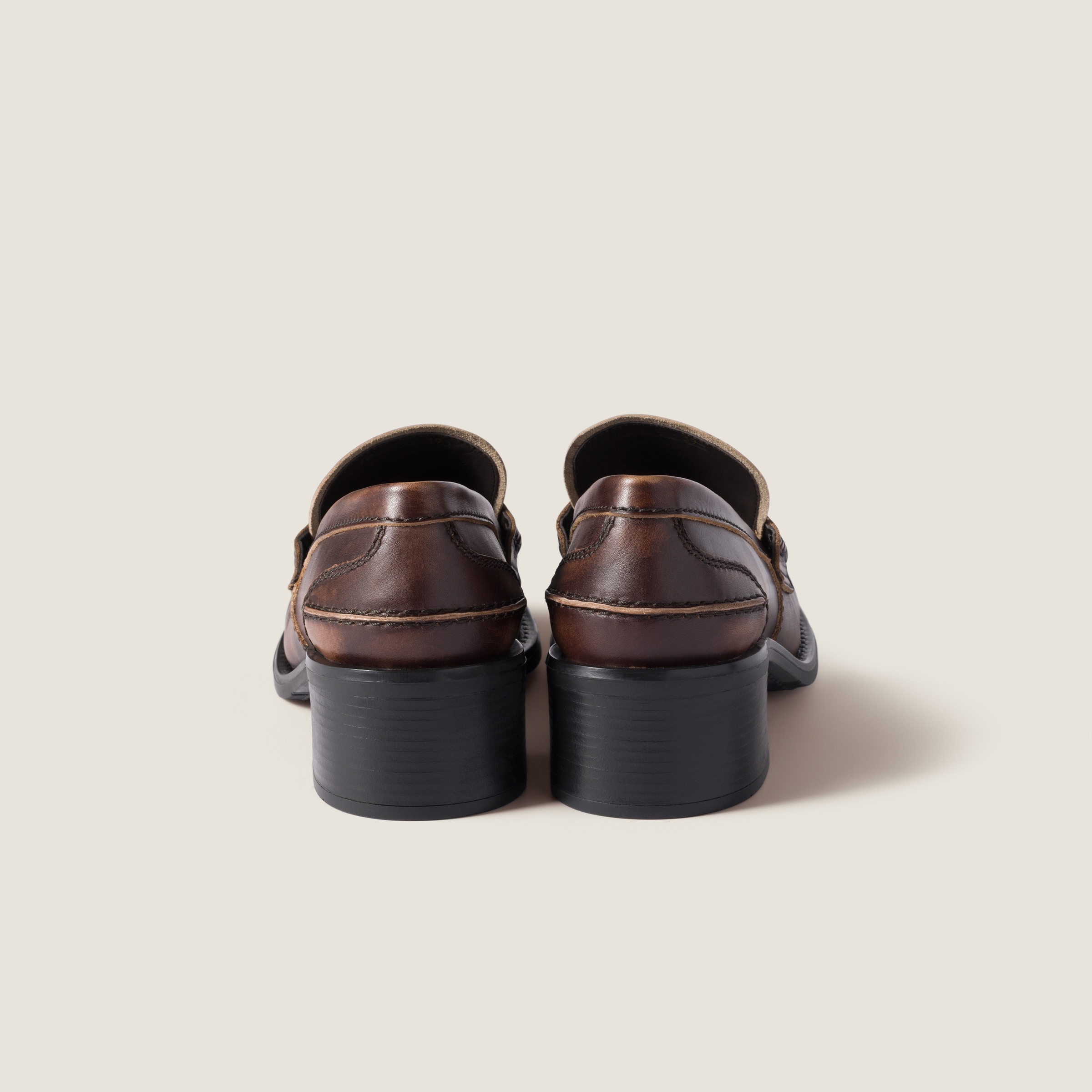 Decò calf leather loafers - 3