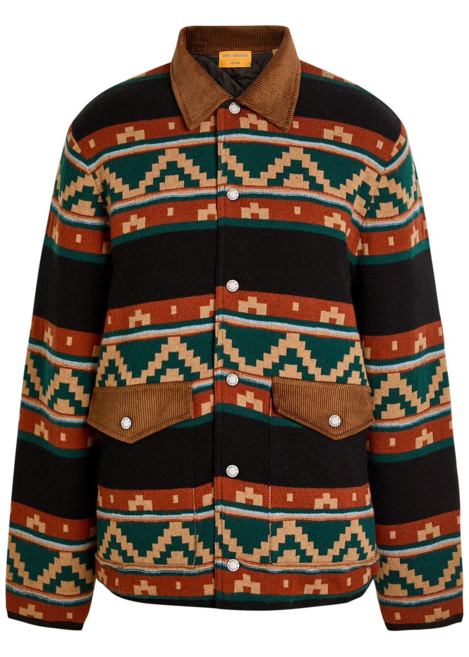Guest In Residence Western Industry Quilted Wool and Cashmere-blend Jacket - 1