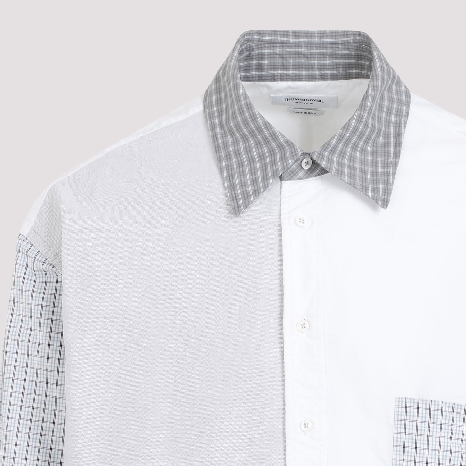 Thom Browne Funmix Oversized Long Sleeve Shirt Men - 4