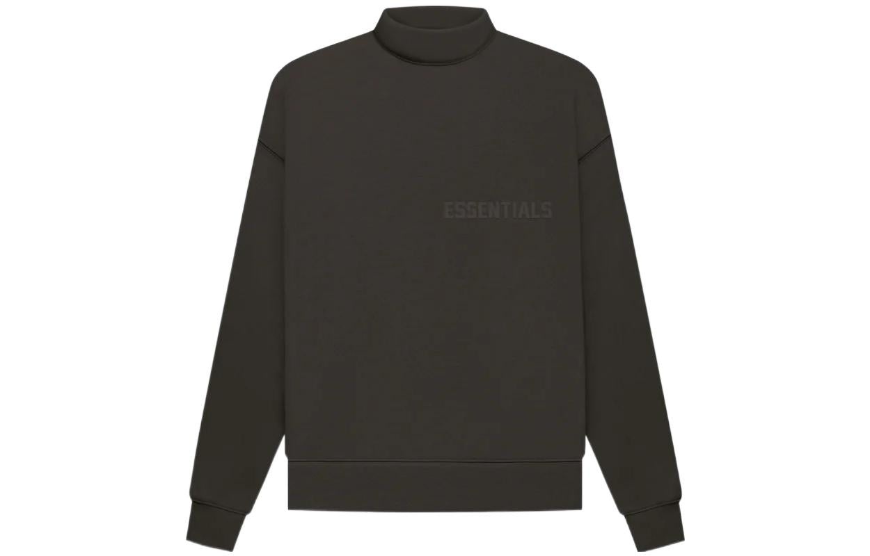 Fear of God Essentials FW22 Mockneck Off Black FOG-FW22-044 - 2