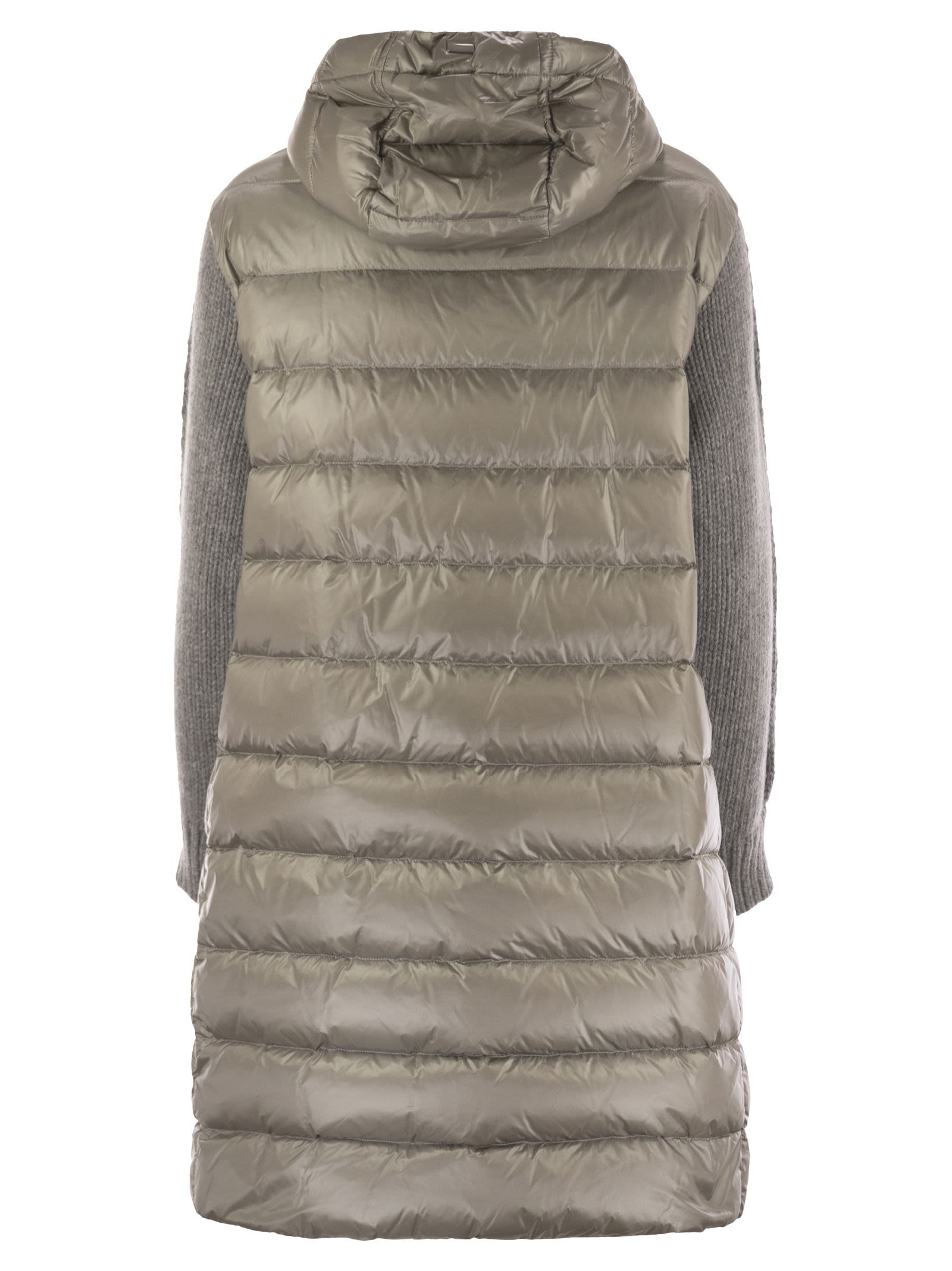 Herno Women Resort Down Jacket In Ultralight Nylon And Mesh - 2