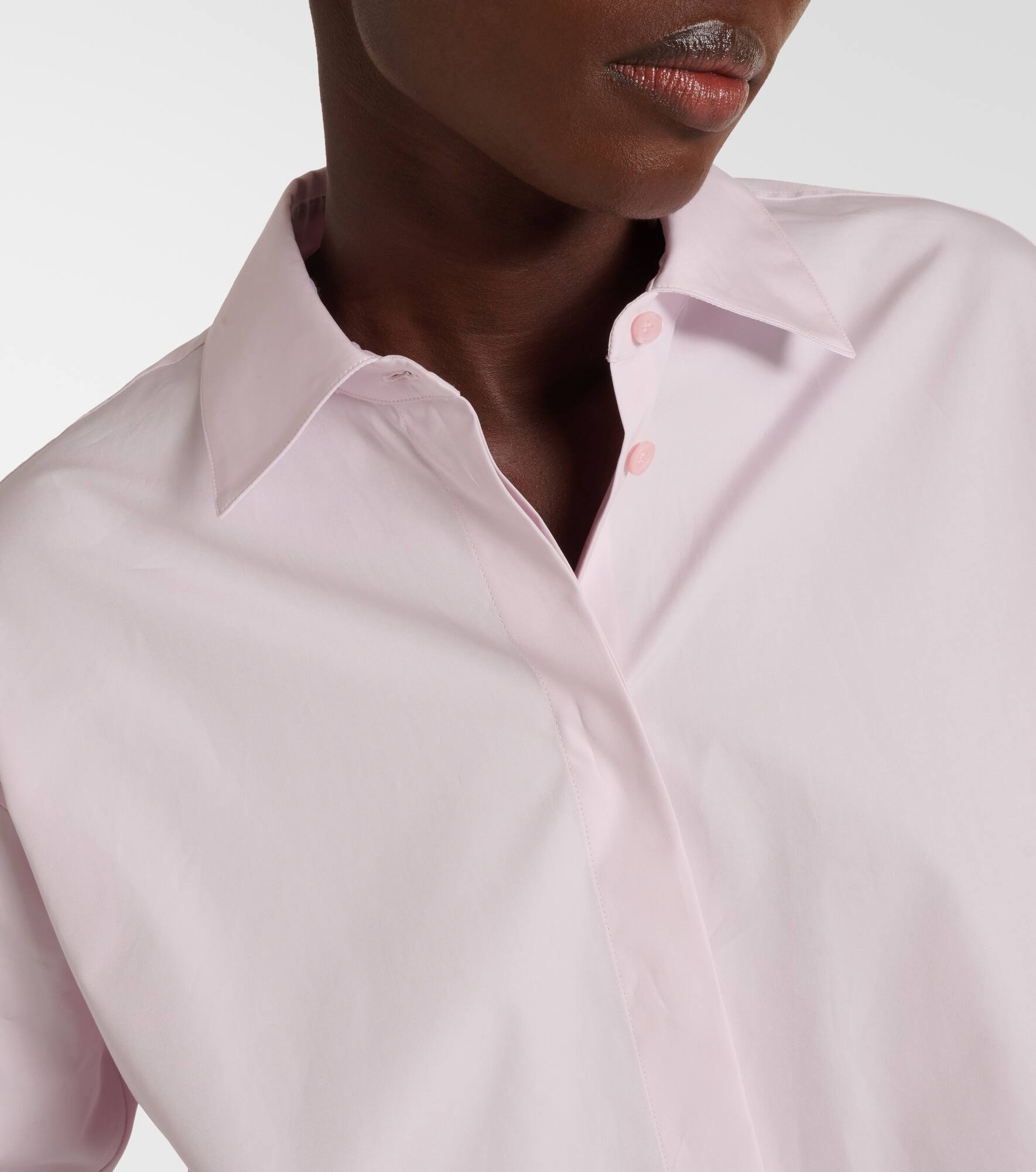 Cotton poplin shirt - 4