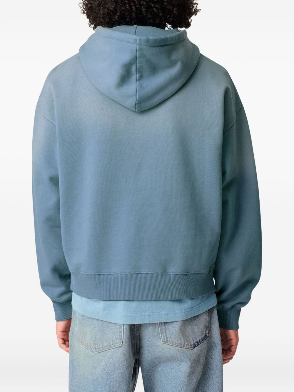 logo-embroidered hoodie - 4