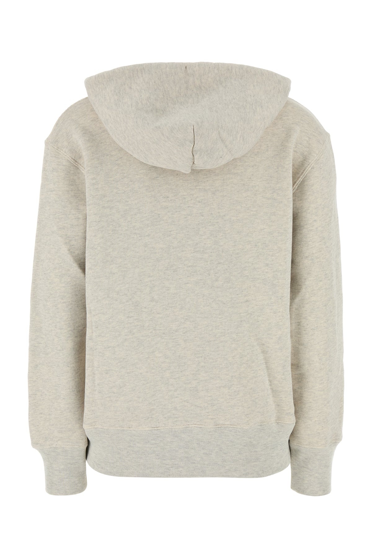 Melange light grey cotton Main Wom sweatshirt - 2