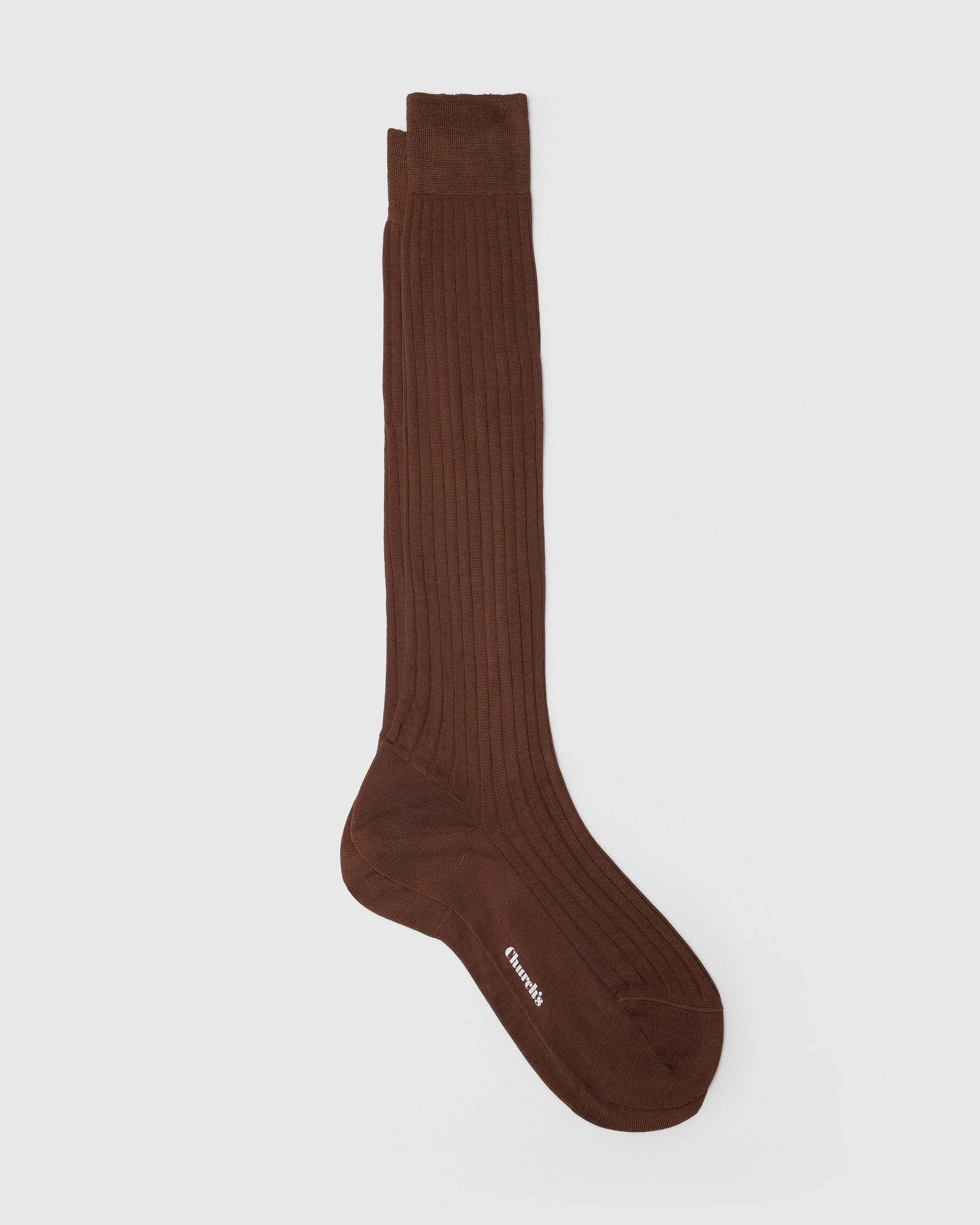 Ribbed cotton socks - 1