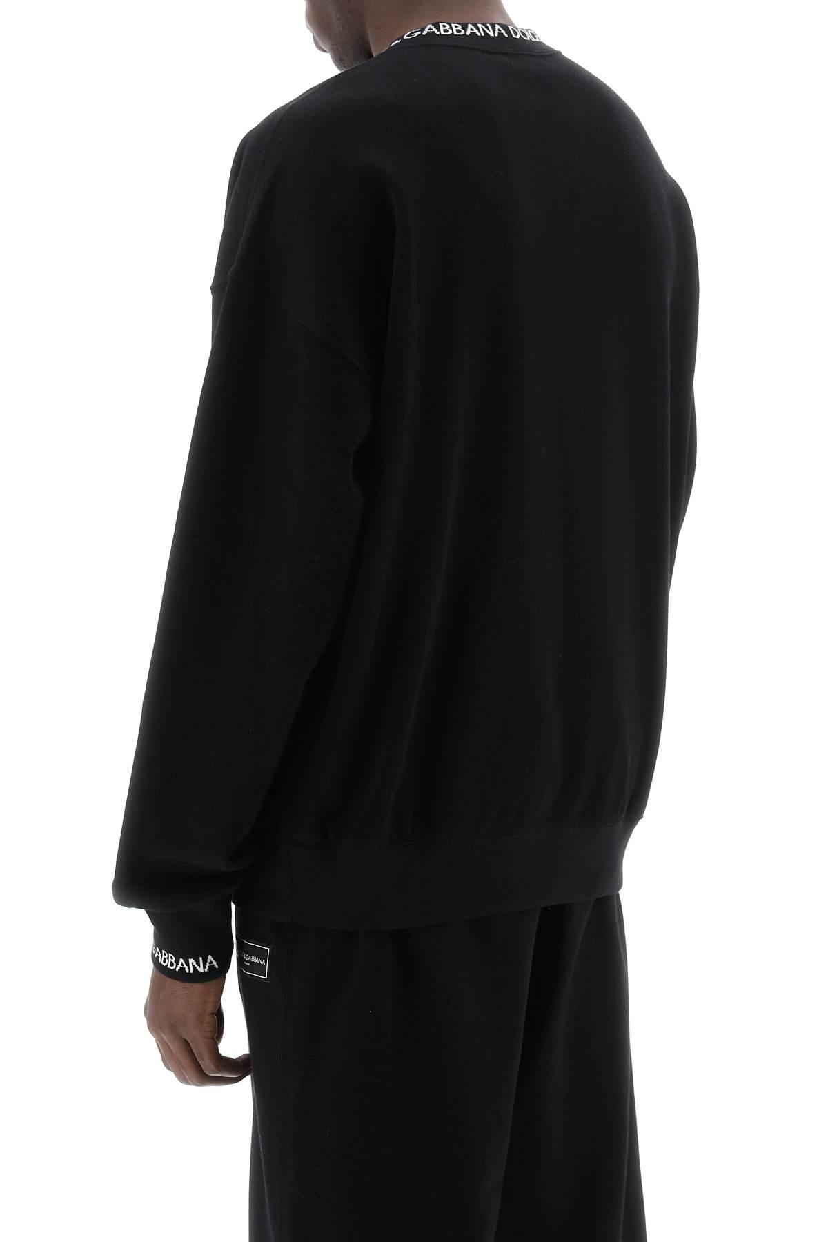 Dolce & Gabbana "Oversized Sweatshirt With - 4