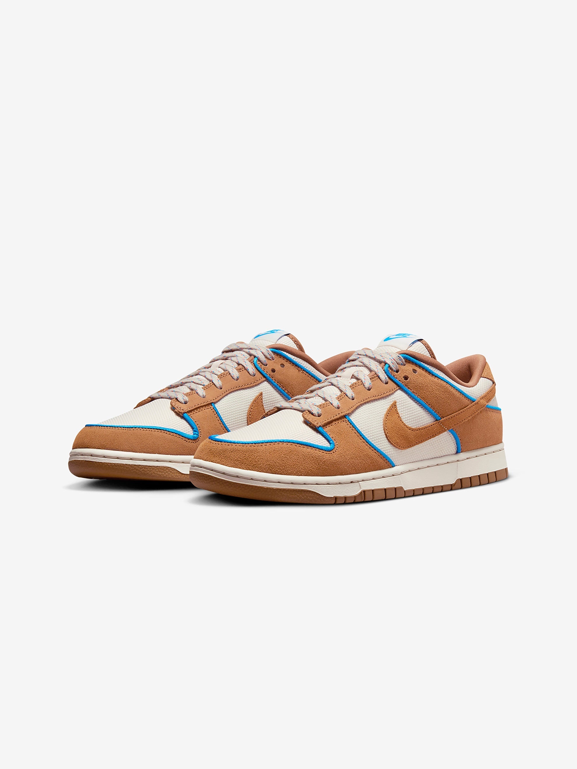 NIKE DUNK LOW RETRO PRM (LT. OREWOOD BROWN/LT. BRITISH TAN/PHOTO BLUE) - 2