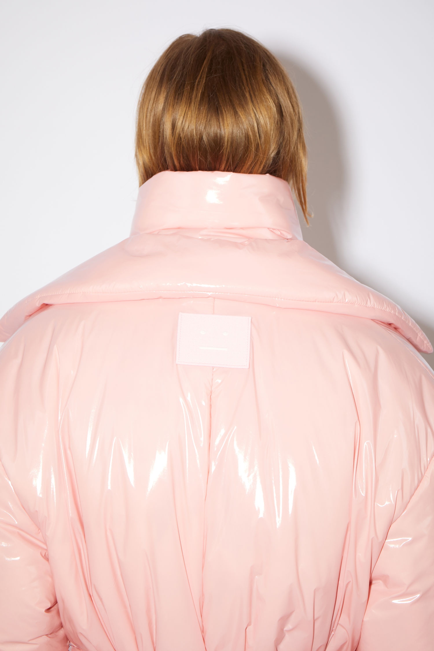 Padded face coat - Blush pink - 6