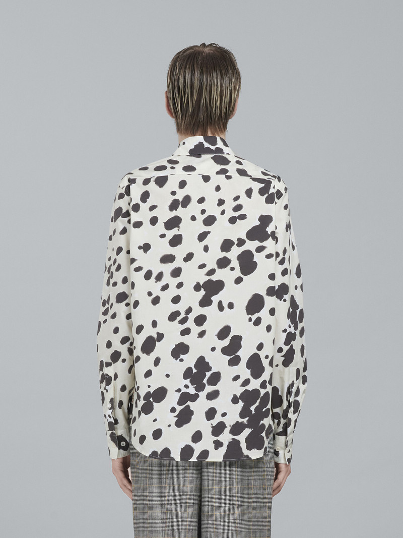 POP DOTS PRINT POPLIN LONG-SLEEVED SHIRT 3
