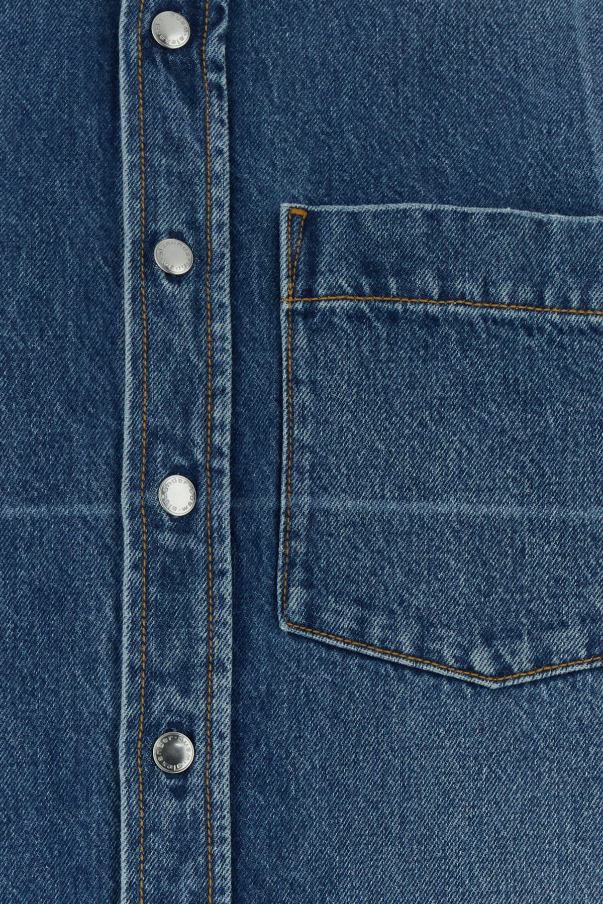 Denim oversize shirt - 3