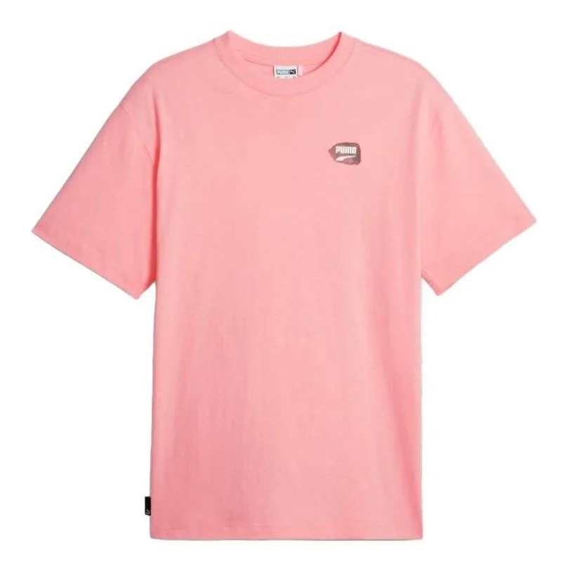 PUMA DOWNTOWN Graphic Tee 'Peach Smoothie' 621269-63 - 1