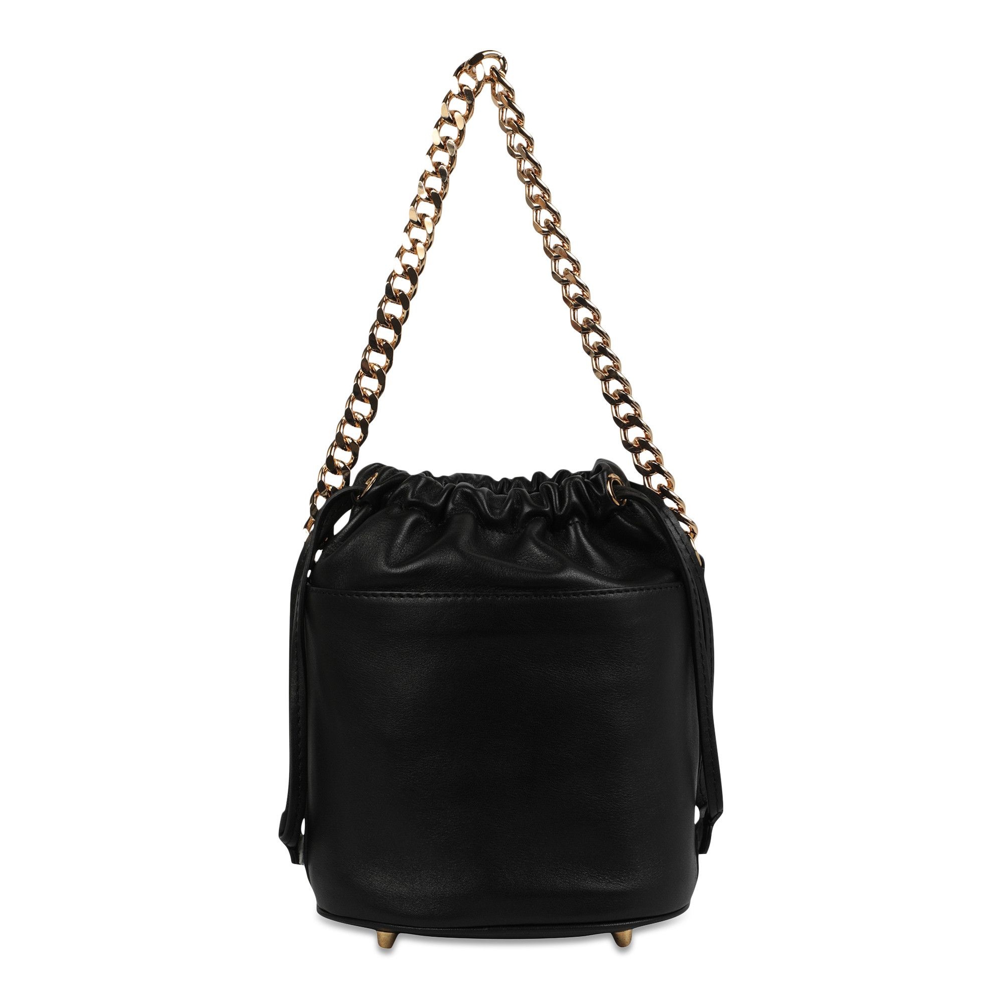 Moschino Logo Bucket Bag 'Black' - 2