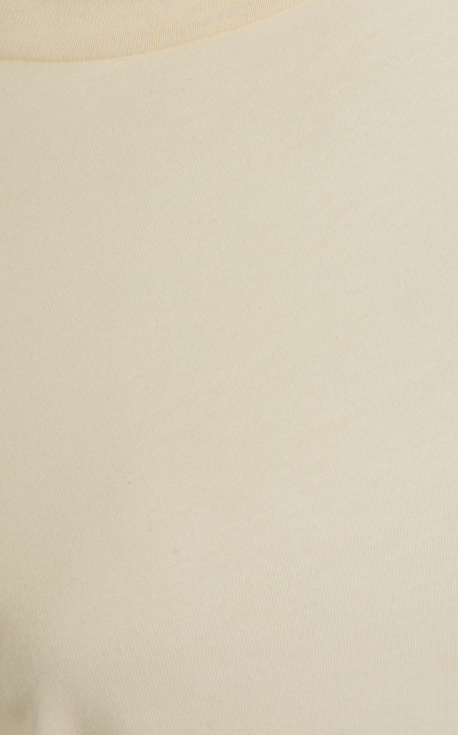 Nora Cuff-Detailed Jersey Top ivory - 5