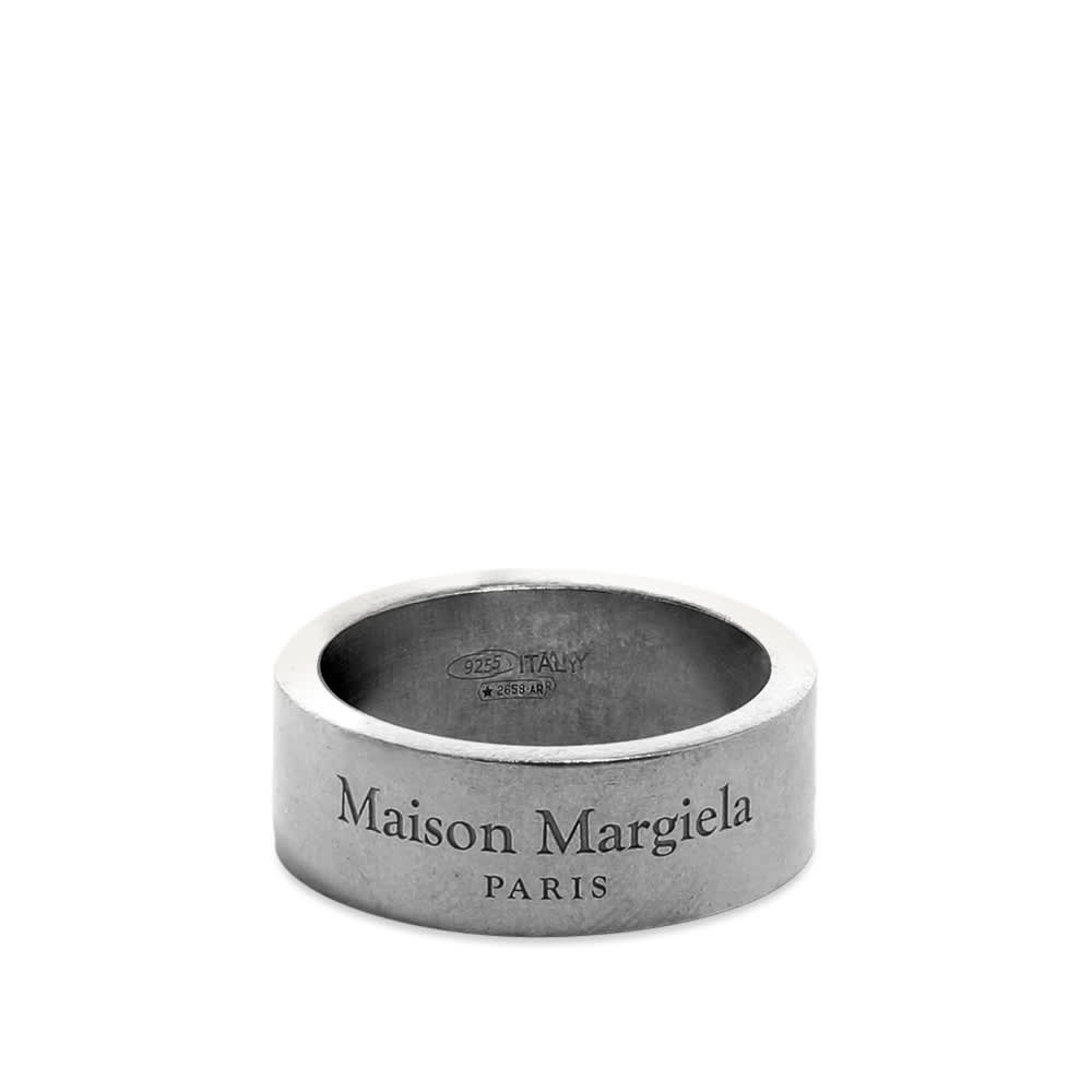 Maison Margiela Text Logo Band Ring - 1