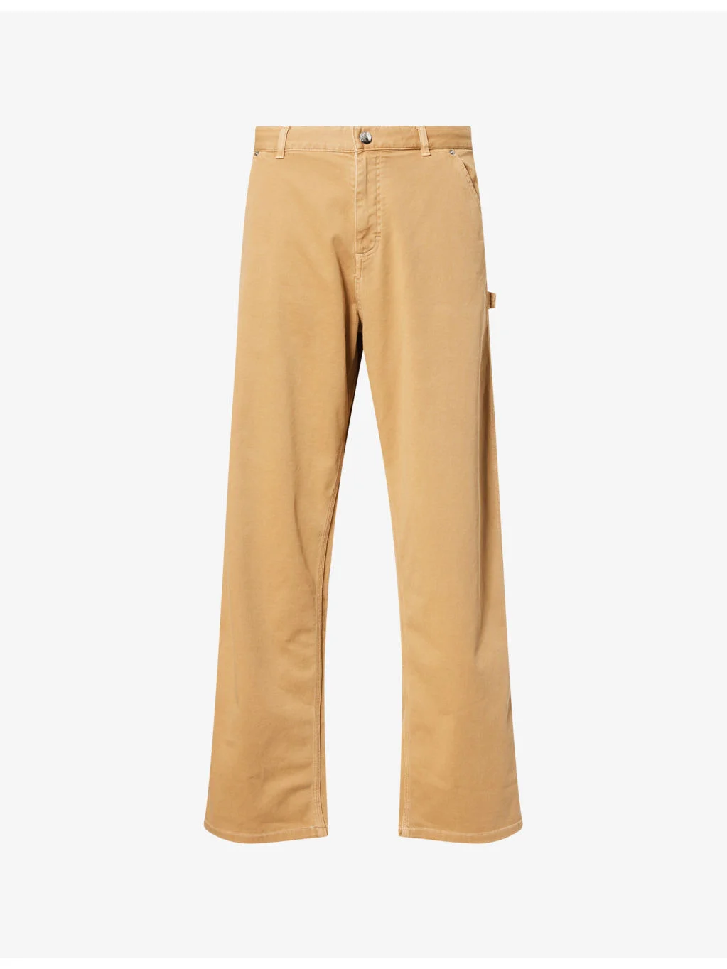Patch-Pocket Cotton Cargo Trousers - 1
