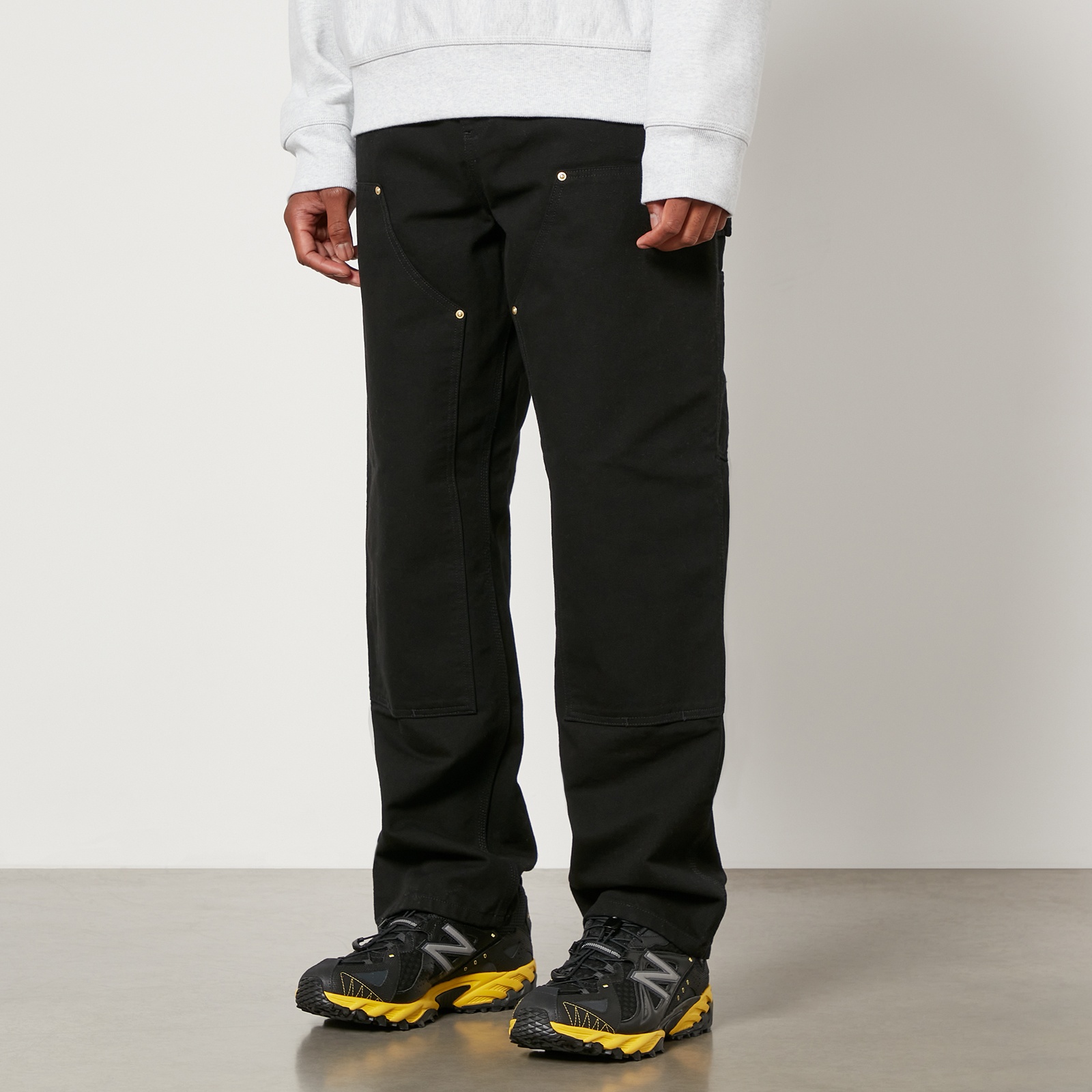 Carhartt WIP Double Knee Cotton-Canvas Trousers - 1