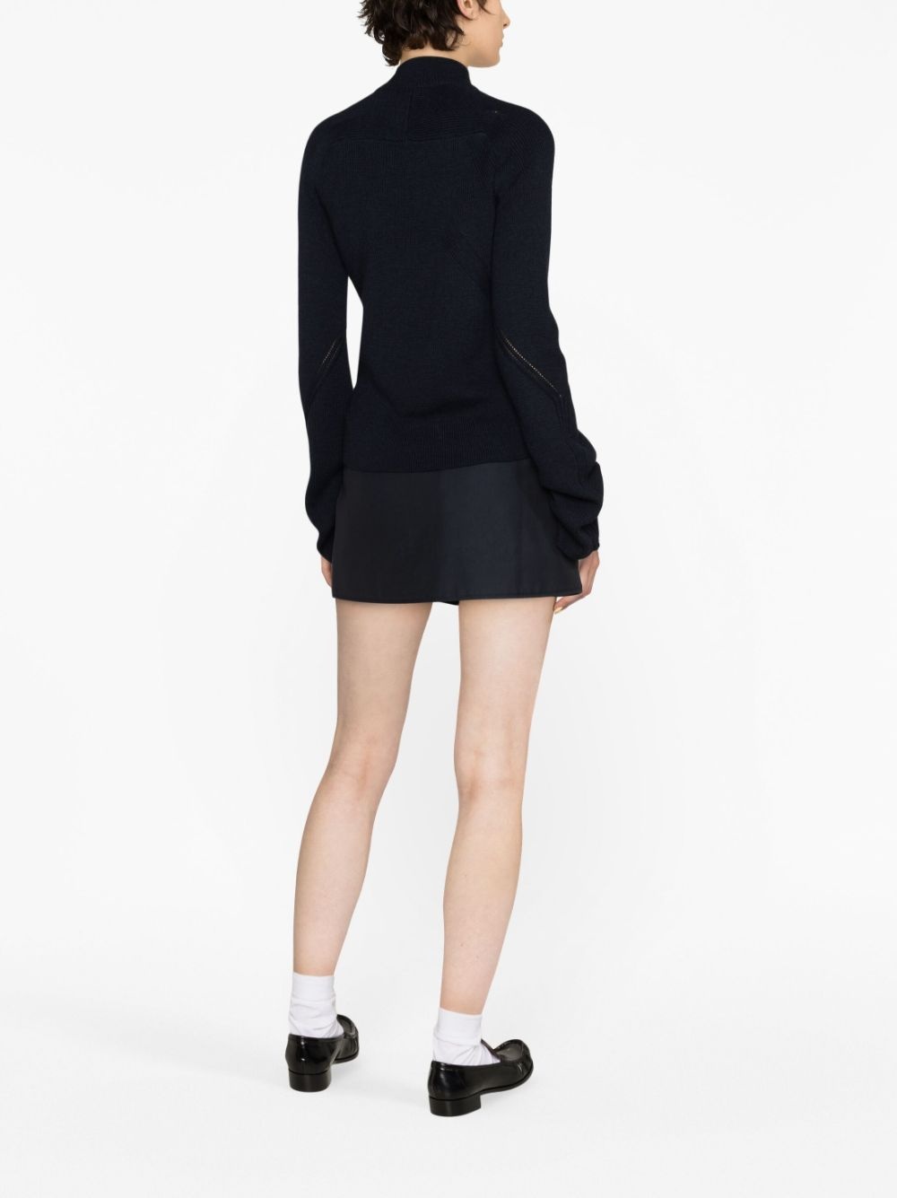Micky cut-out merino-wool jumper - 4